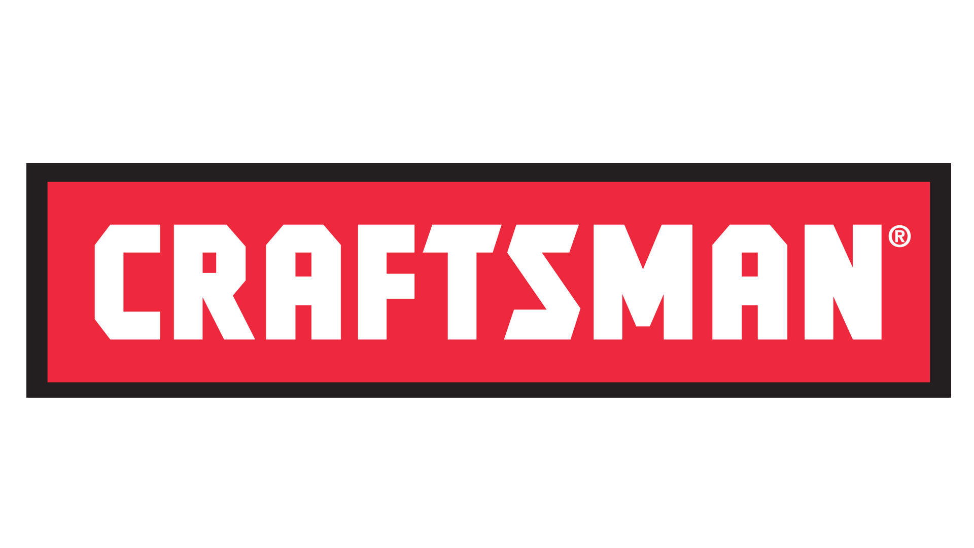 Red logo with white text