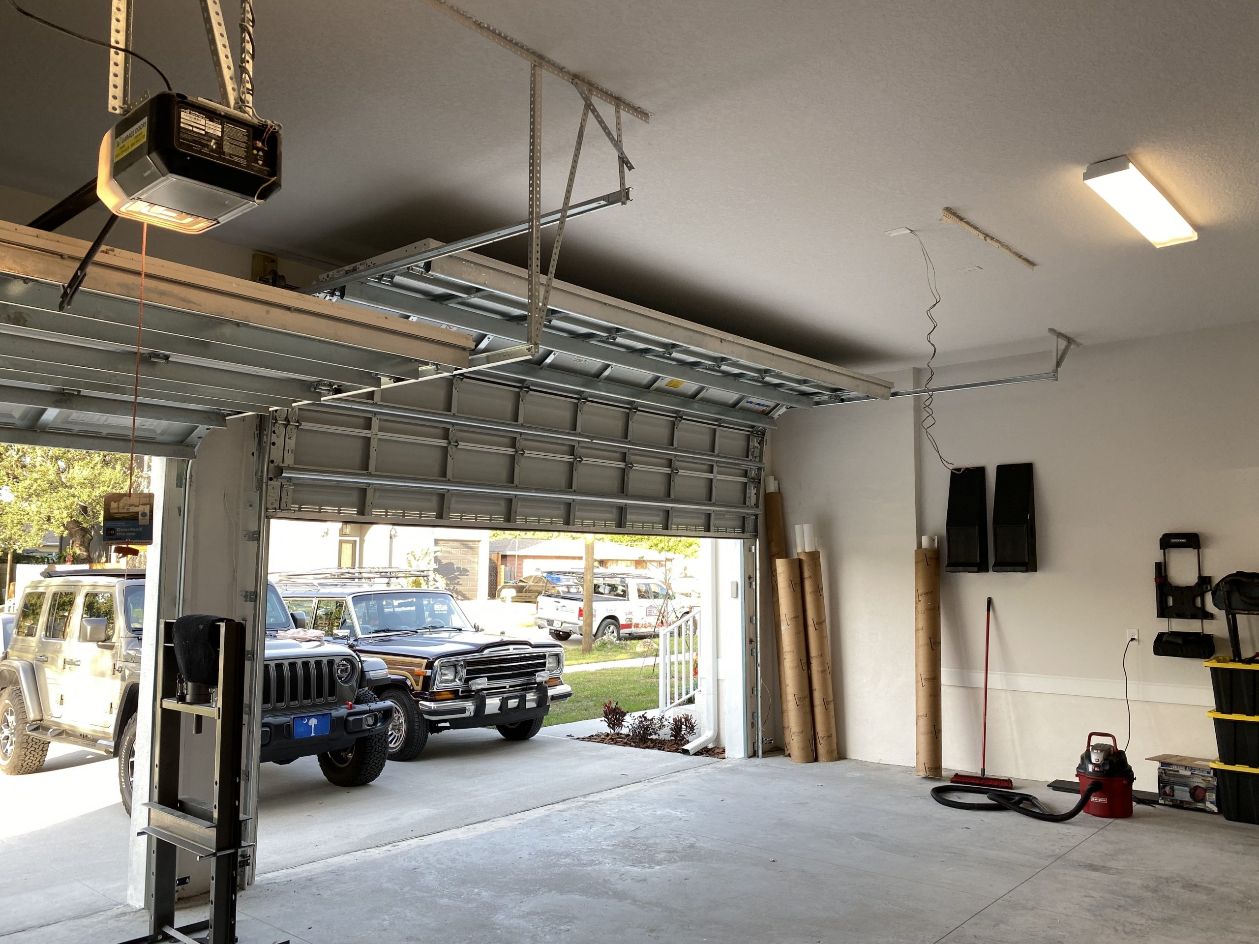 Garage door