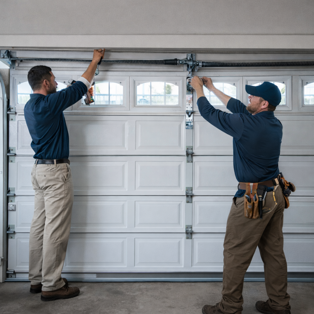 Garage door repair