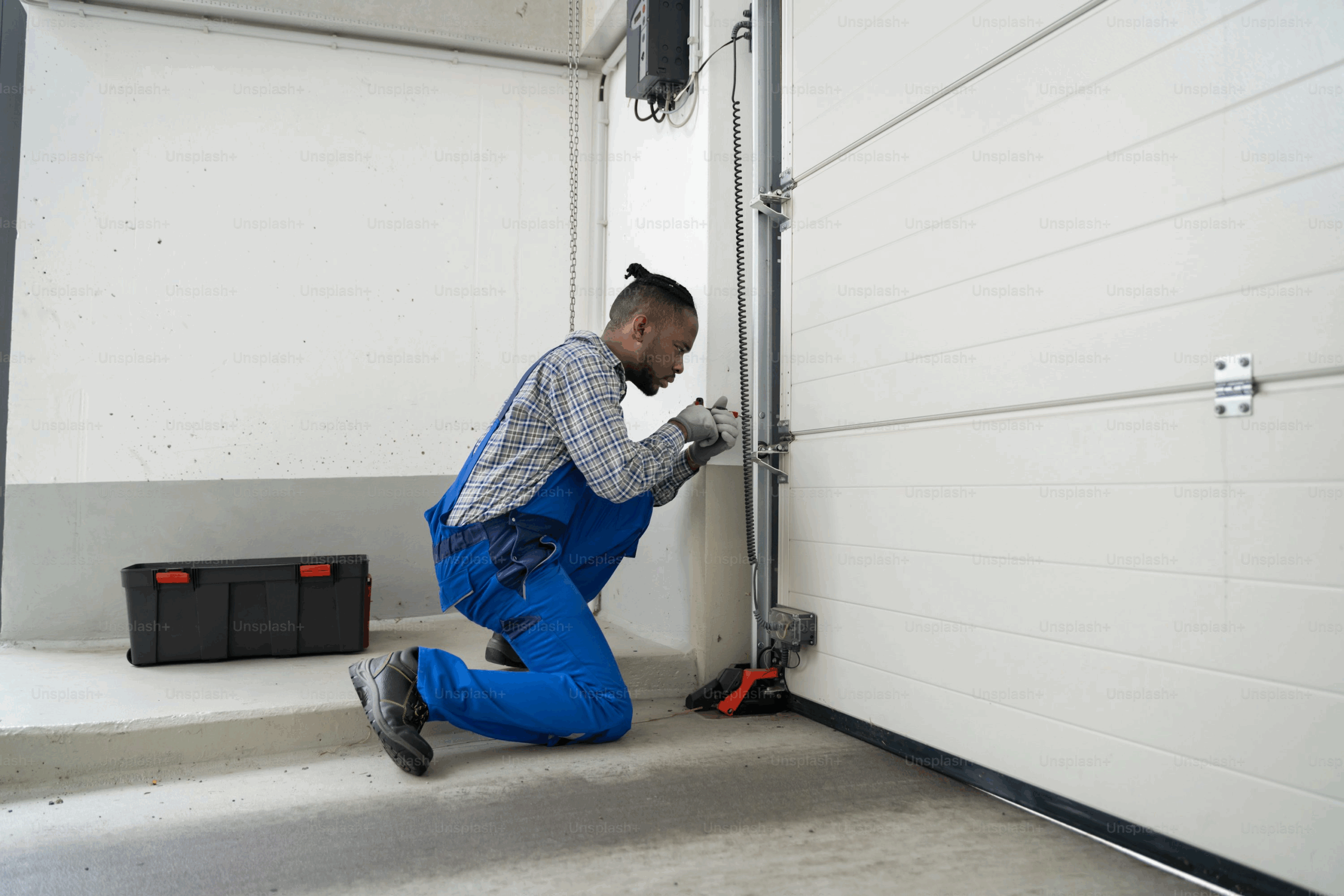 Garage door repair