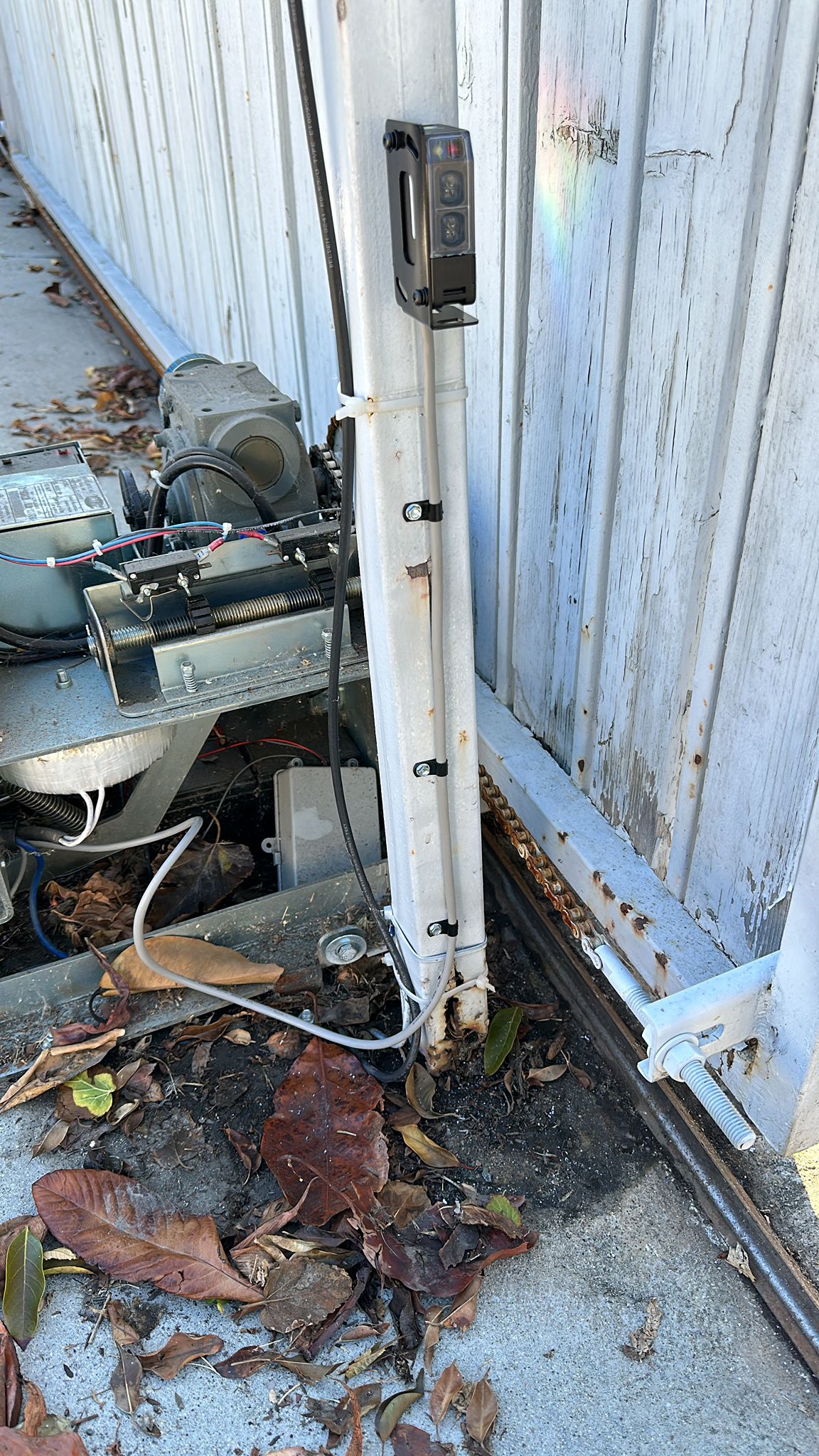 Gate safety sensor